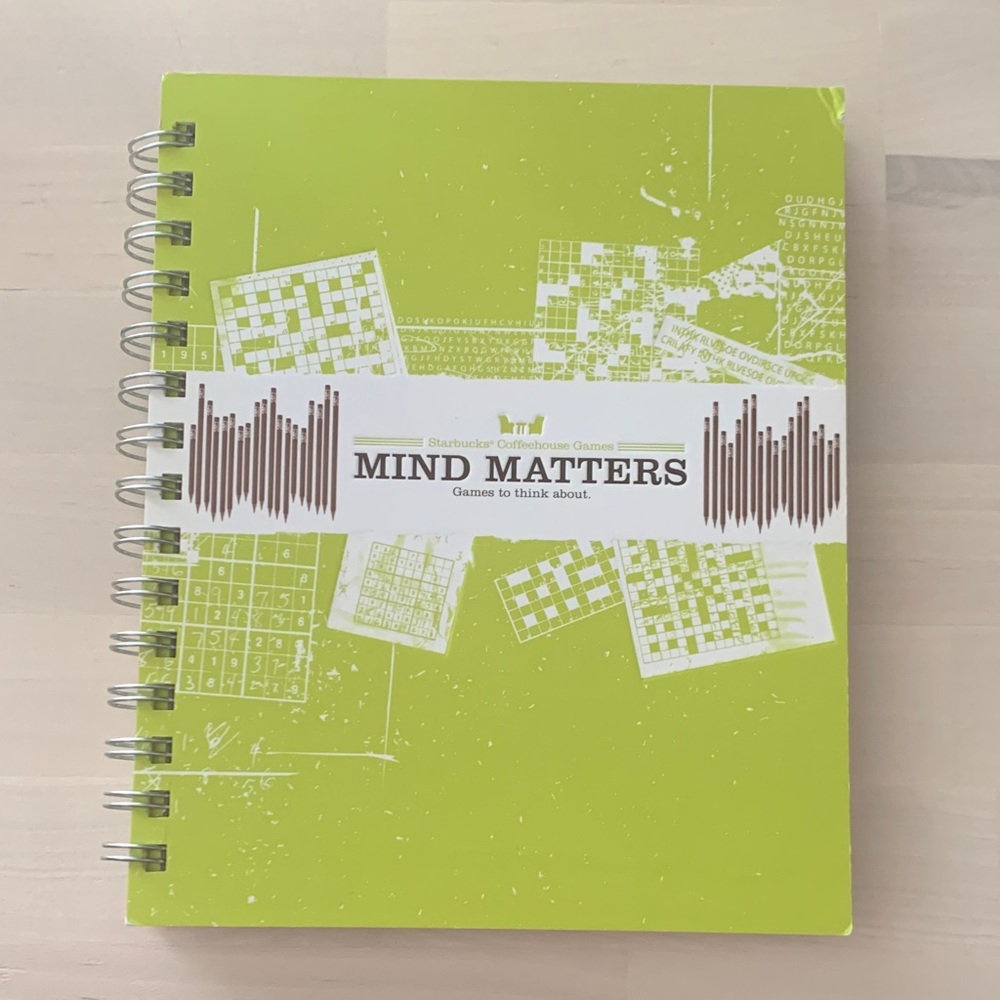 Starbucks Green Puzzle Notebook